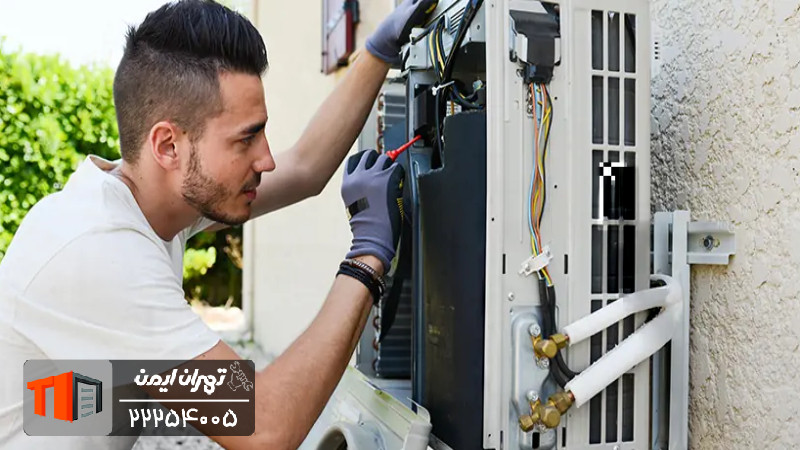 رفع قطع صدای زنگ ایفون تصویری تک نما
